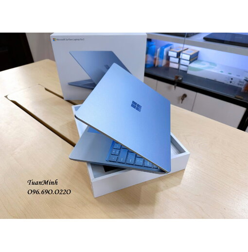 Microsoft Surface Laptop Go 2 Fullbox màu Ice Blue