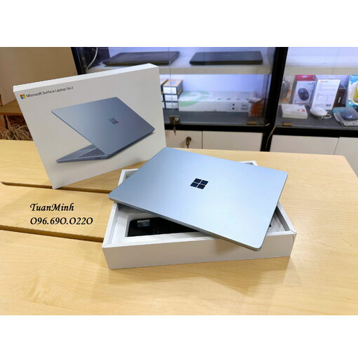 Microsoft Surface Laptop Go 2 Fullbox màu Ice Blue