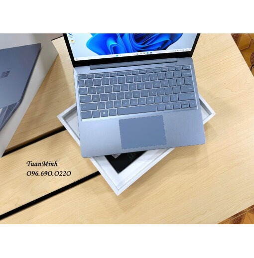 Microsoft Surface Laptop Go 2 Fullbox màu Ice Blue