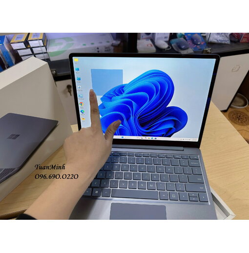 Microsoft Surface Laptop Go 2 Fullbox màu Ice Blue